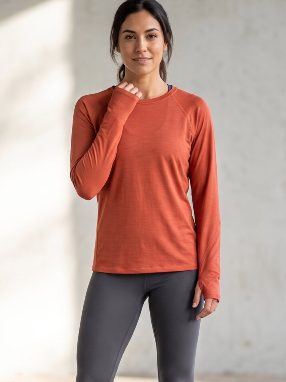 NWT | Bass Outdoor Long Sleeve Performance Top | Thumbhole Cuffs | Size XL